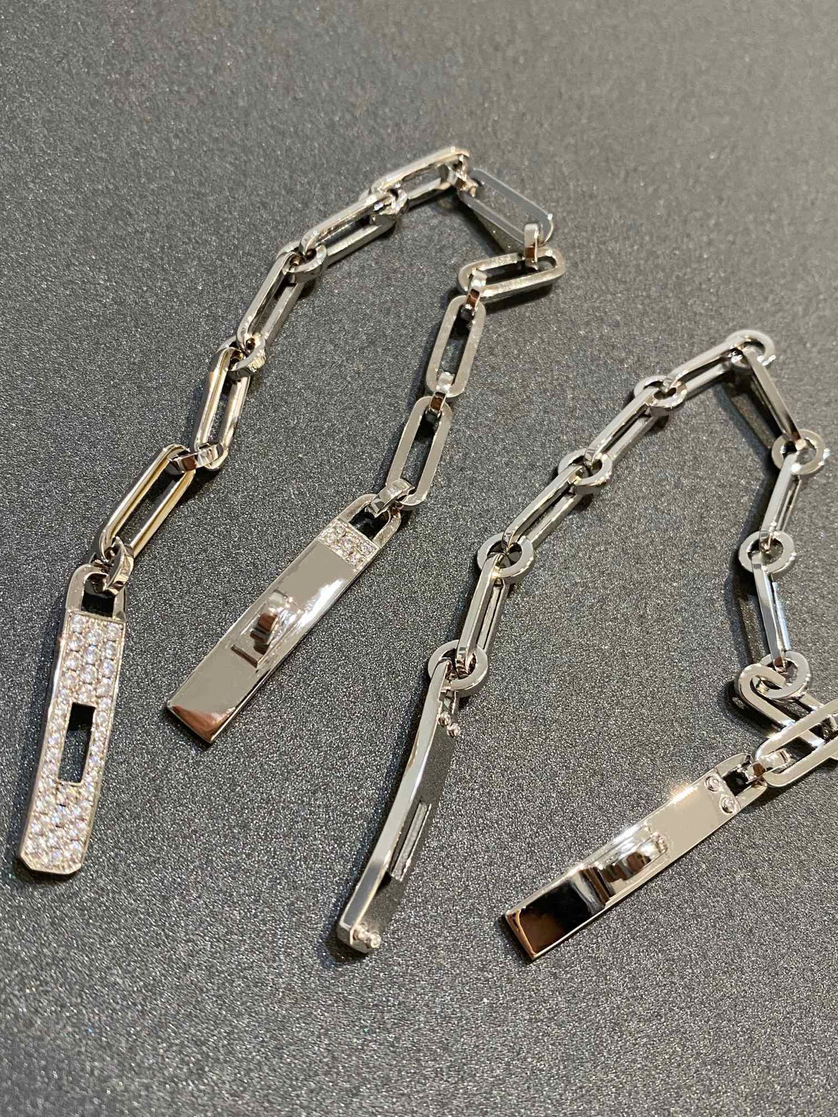 [Cyra]  CHAINE BRACELET SMALL MODEL DIAMOND