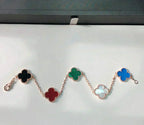 [Cyra] New CLOVER 5 MOTIFS MULTICOLOR BRACELET