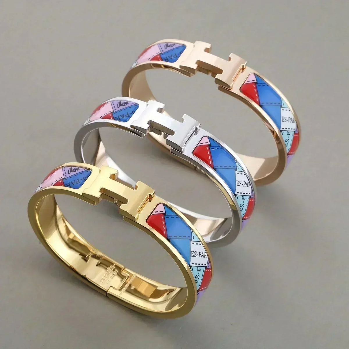 [Cyra]  H ARMBAND MIT PUNKTKANTE 12MM