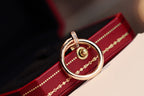 [Cyra]  JUSTE RING 2.65MM PINK GOLD DIAMOND
