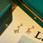 [Cyra] STERN-DIAMANT-OHRRINGE GOLD