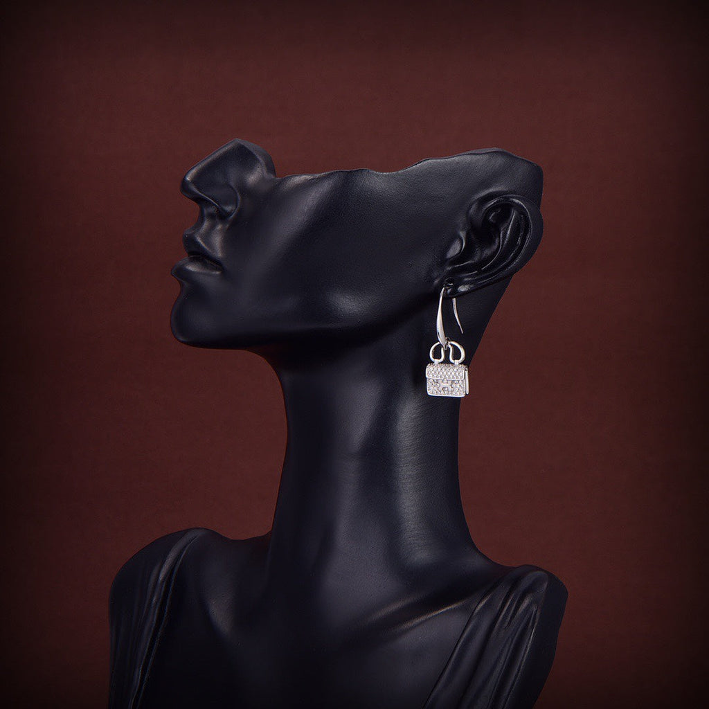 [Cyra]  KELLY DIAMOND EARRINGS