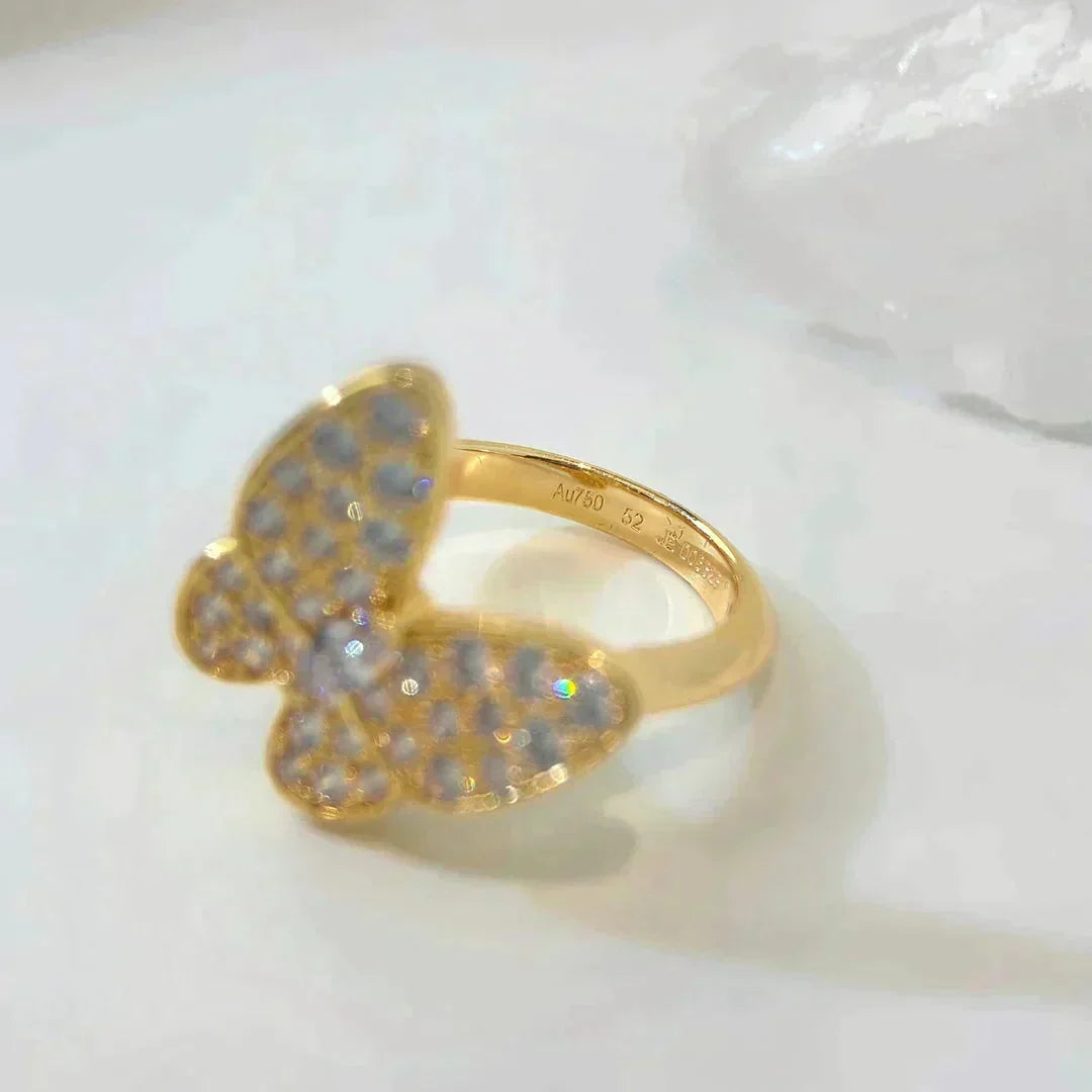 [Cyra] SCHMETTERLING-DIAMANT-RING