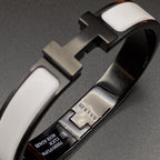 [Cyra] H ARMBAND 12MM SCHWARZ WEISS KERAMIK