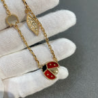 [Cyra]  LUCKY SPRING 15 MOTIFS GOLD NECKLACE