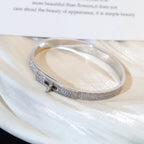 [Cyra]  KELLY BRACELET DIAMOND PAVED