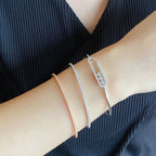 [Cyra]  MINI-DIAMANT-TENNISARMBAND