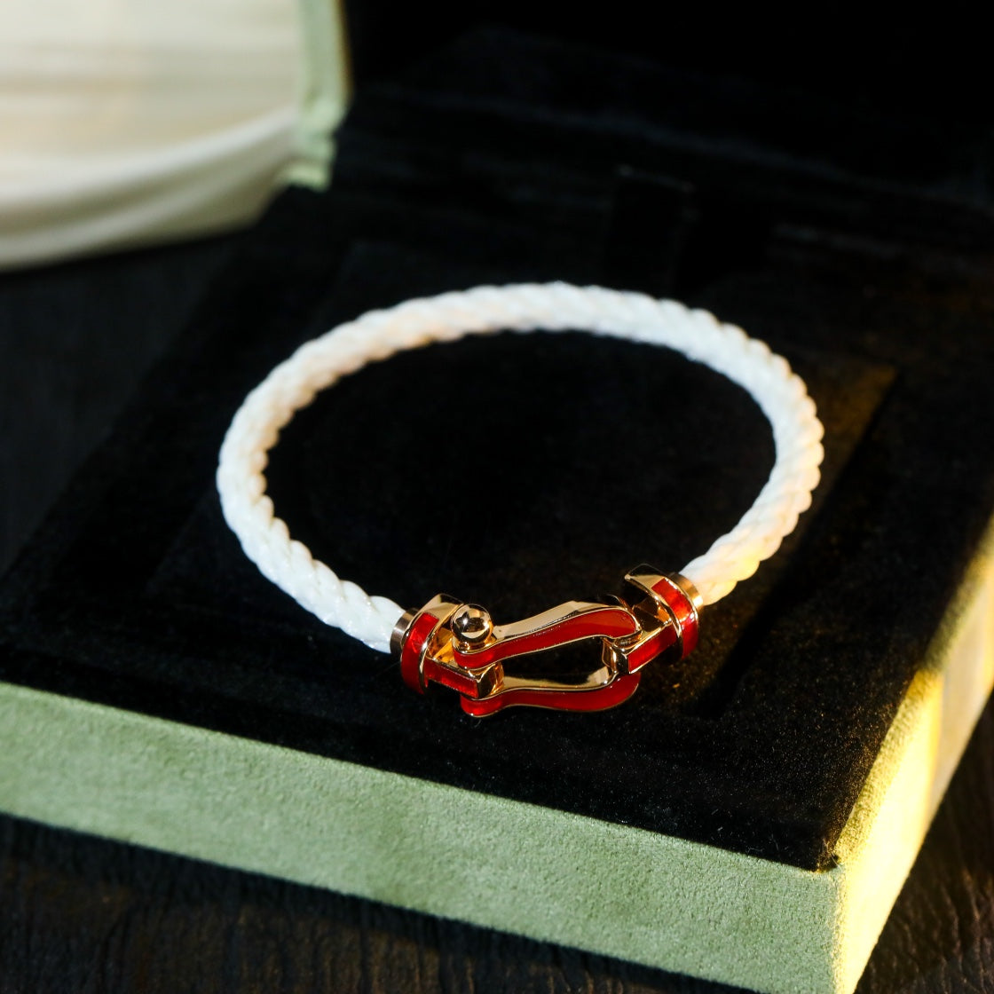 [Cyra]  FORCE 10 WHITE TEXTILE DIAMOND PAVED