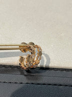 [Cyra]  BEE LOVE Ohrringe GOLD DIAMANT