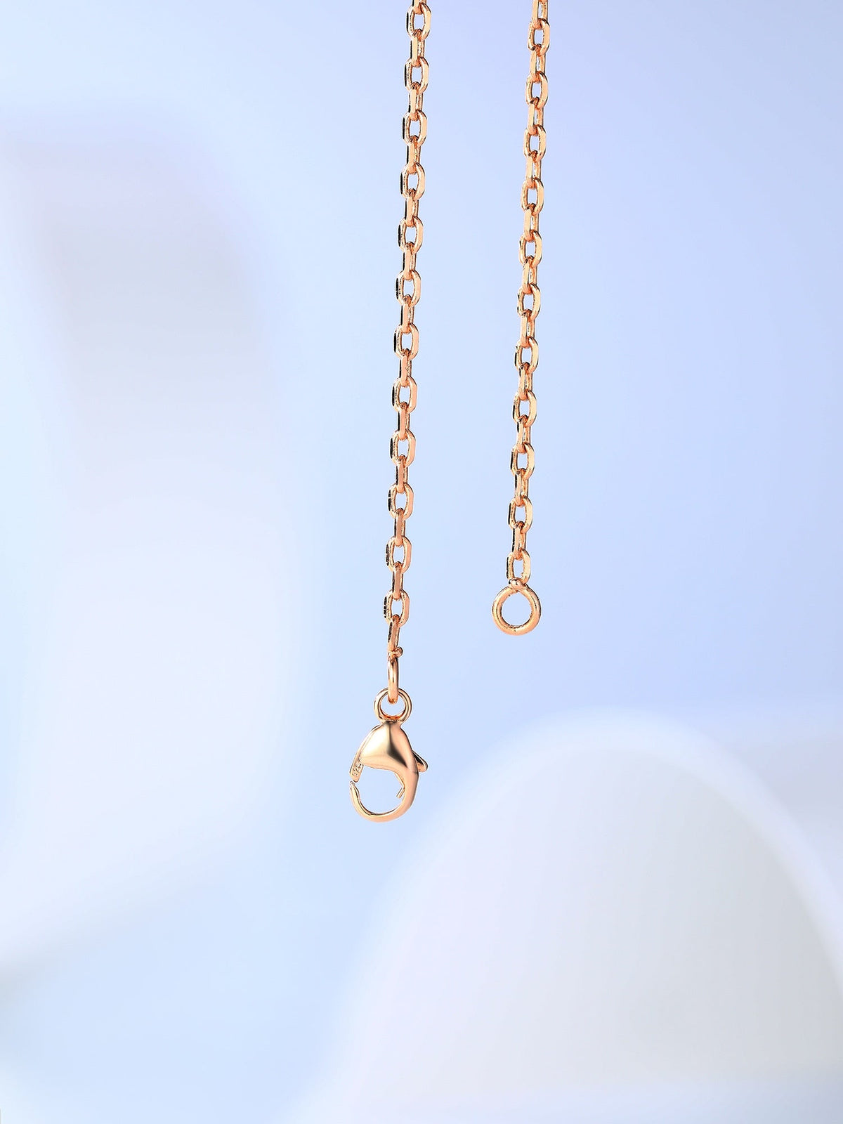 [Cyra]  H CAGE PINK GOLD NECKLACE