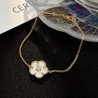 [Cyra]  LUCKY SPRING ROSE GOLD MOP BRACELET
