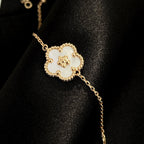 [Cyra]  LUCKY SPRING ROSE GOLD MOP BRACELET