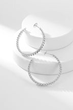 [Cyra]  CLASH HOOP EARRINGS