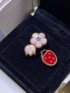 [Cyra] LUCKY 3 MOTIF RING AUS ROSÉGOLD