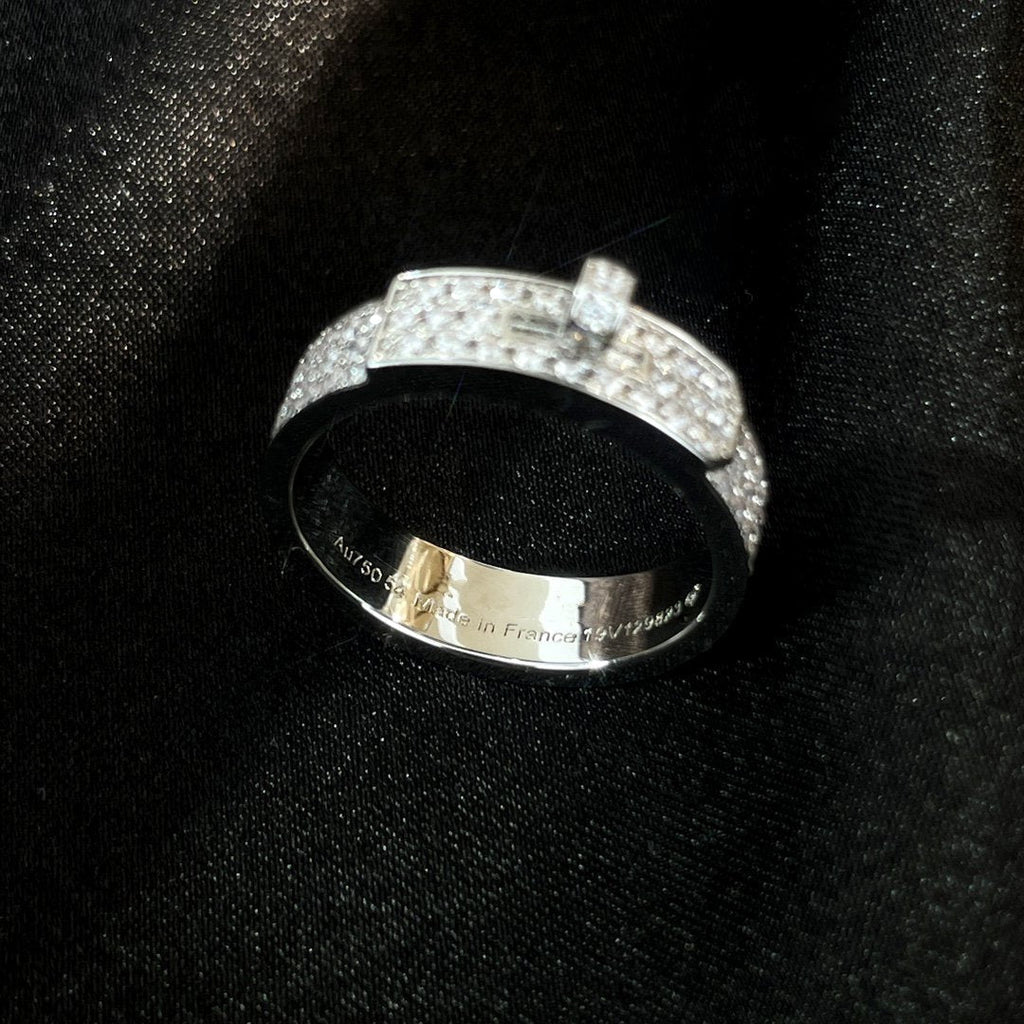 [Cyra]  KELLY SILVER DIAMOND RING