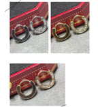 [Cyra]  LOVE DIAMOND EARRINGS