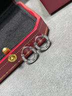 [Cyra]  LOVE DIAMOND EARRINGS