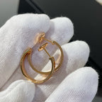 [Cyra] LOVE DIAMOND OHRRINGE AUS ROSÉGOLD