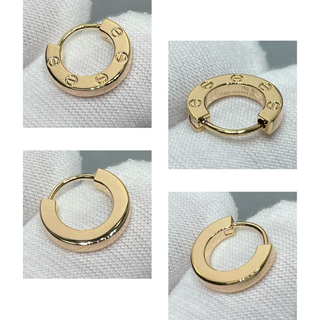 [Cyra]  LOVE MINI EARRINGS