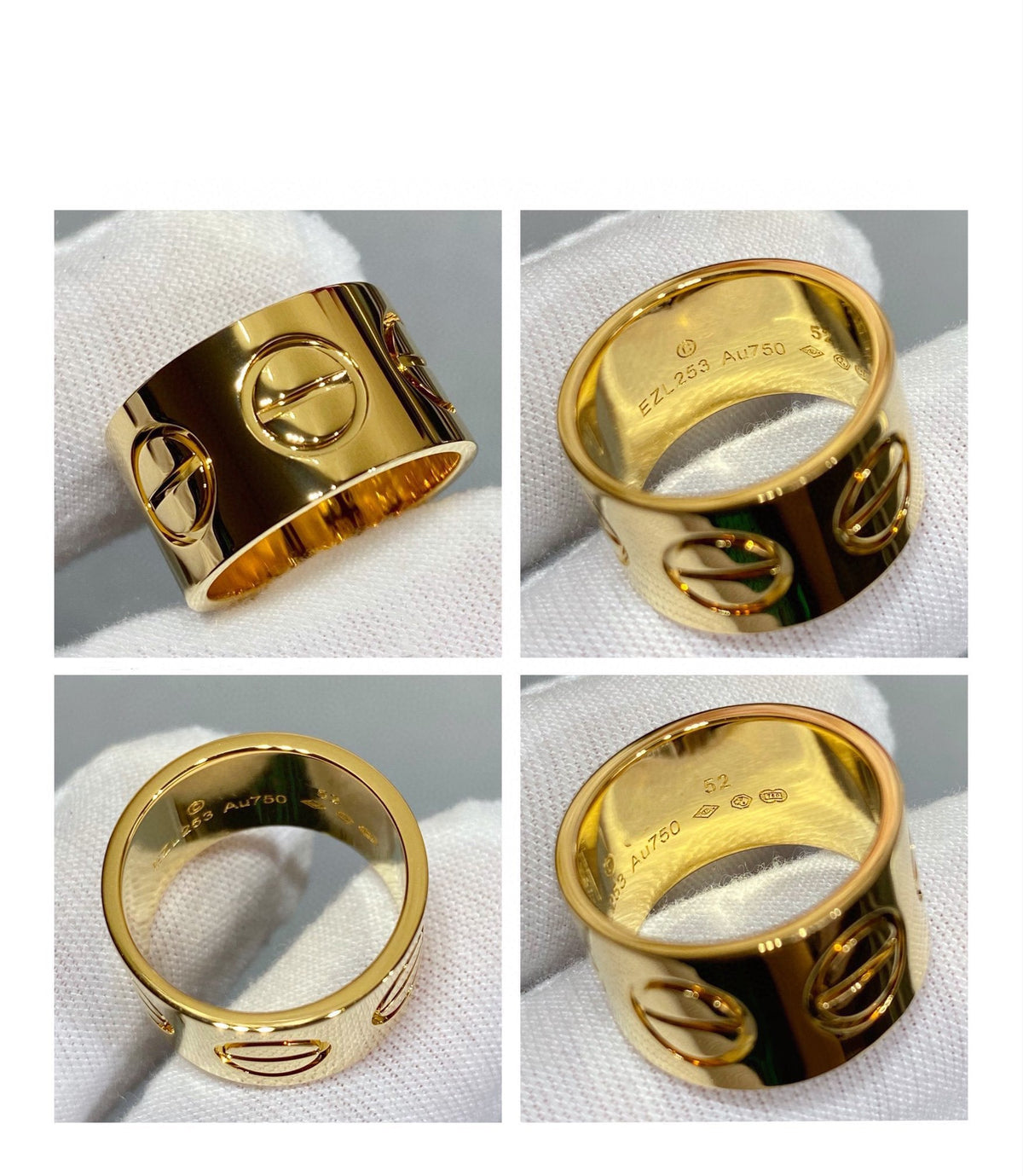 [Cyra]  LOVE 11MM LARGE RING
