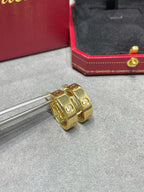 [Cyra]  LOVE 5.5MM 1 DIAMOND EARRINGS