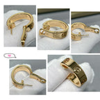[Cyra]  LOVE 5.5MM EARRINGS