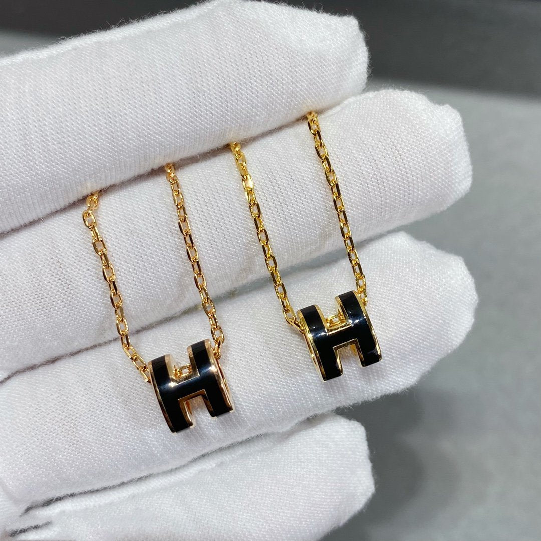[Cyra]  MINI POP H NECKLACE