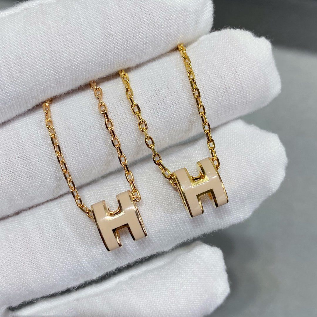 [Cyra]  MINI POP H NECKLACE
