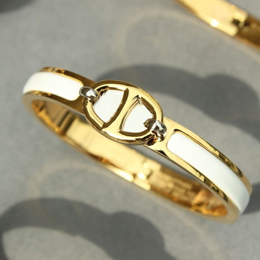 [Cyra]  CLIC CHAINE GOLD BRACELET