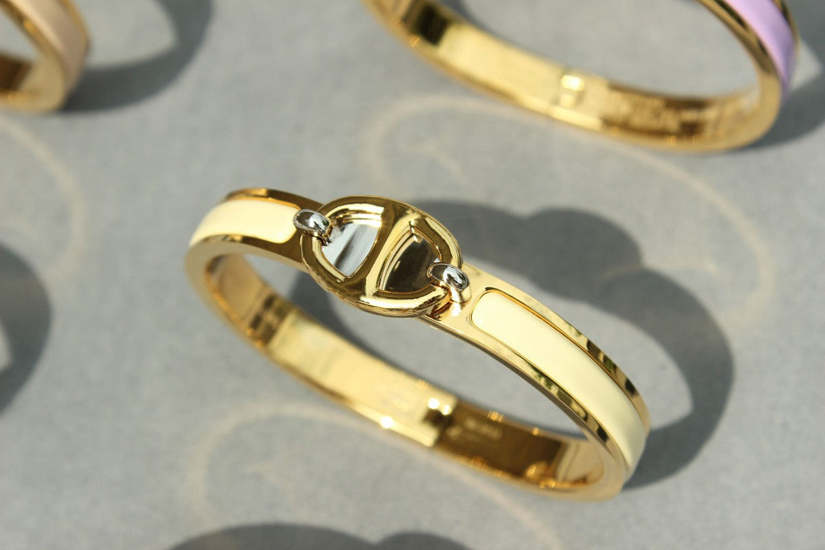 [Cyra]  CLIC CHAINE GOLD BRACELET
