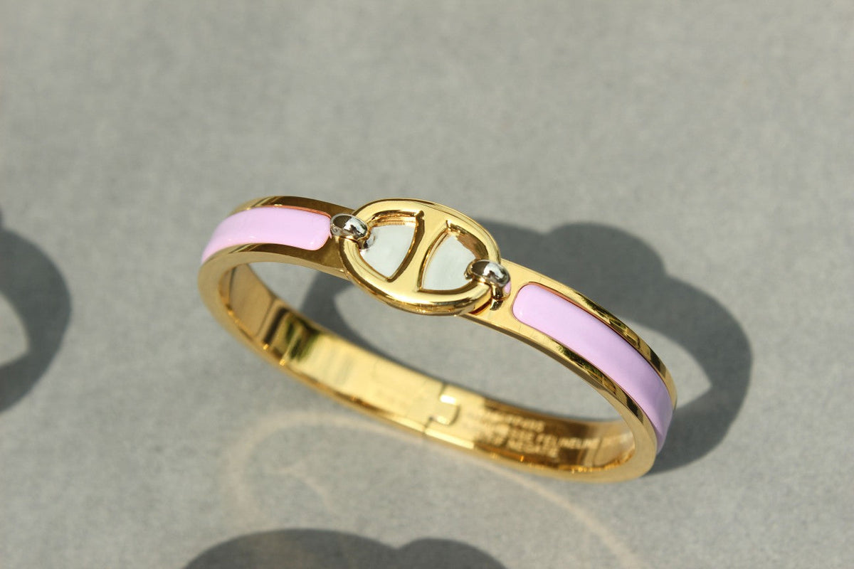 [Cyra]  CLIC CHAINE GOLD BRACELET
