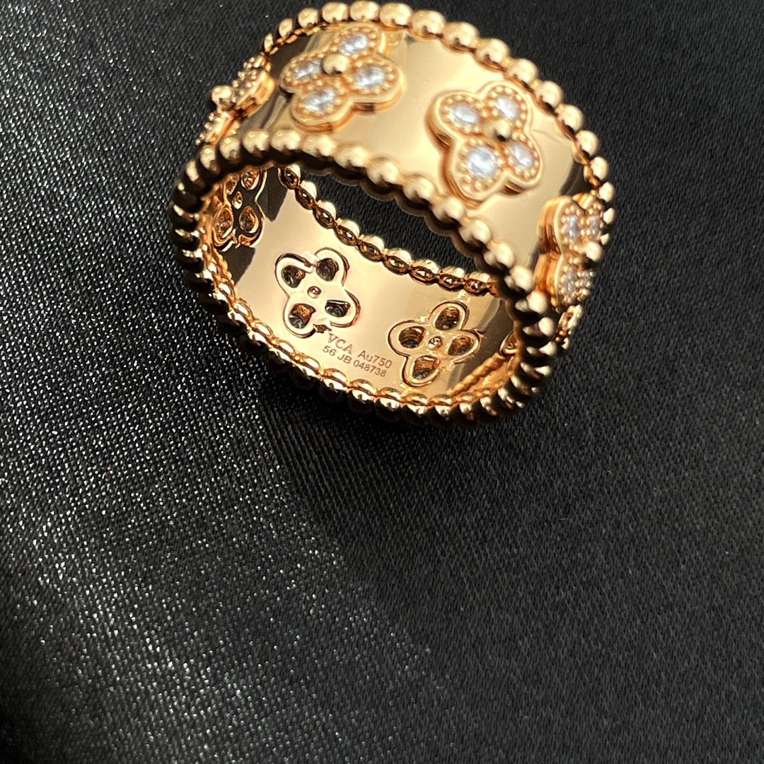 [Cyra]  PERLEE DIAMOND LARGE RING