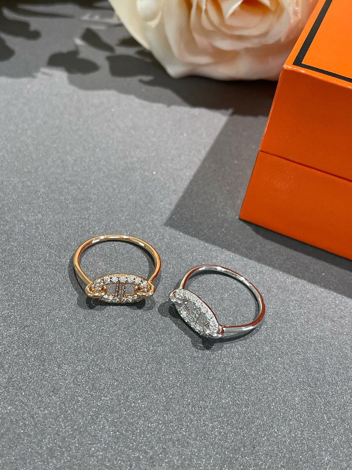 [Cyra]  RONDE SMALL DIAMOND RING
