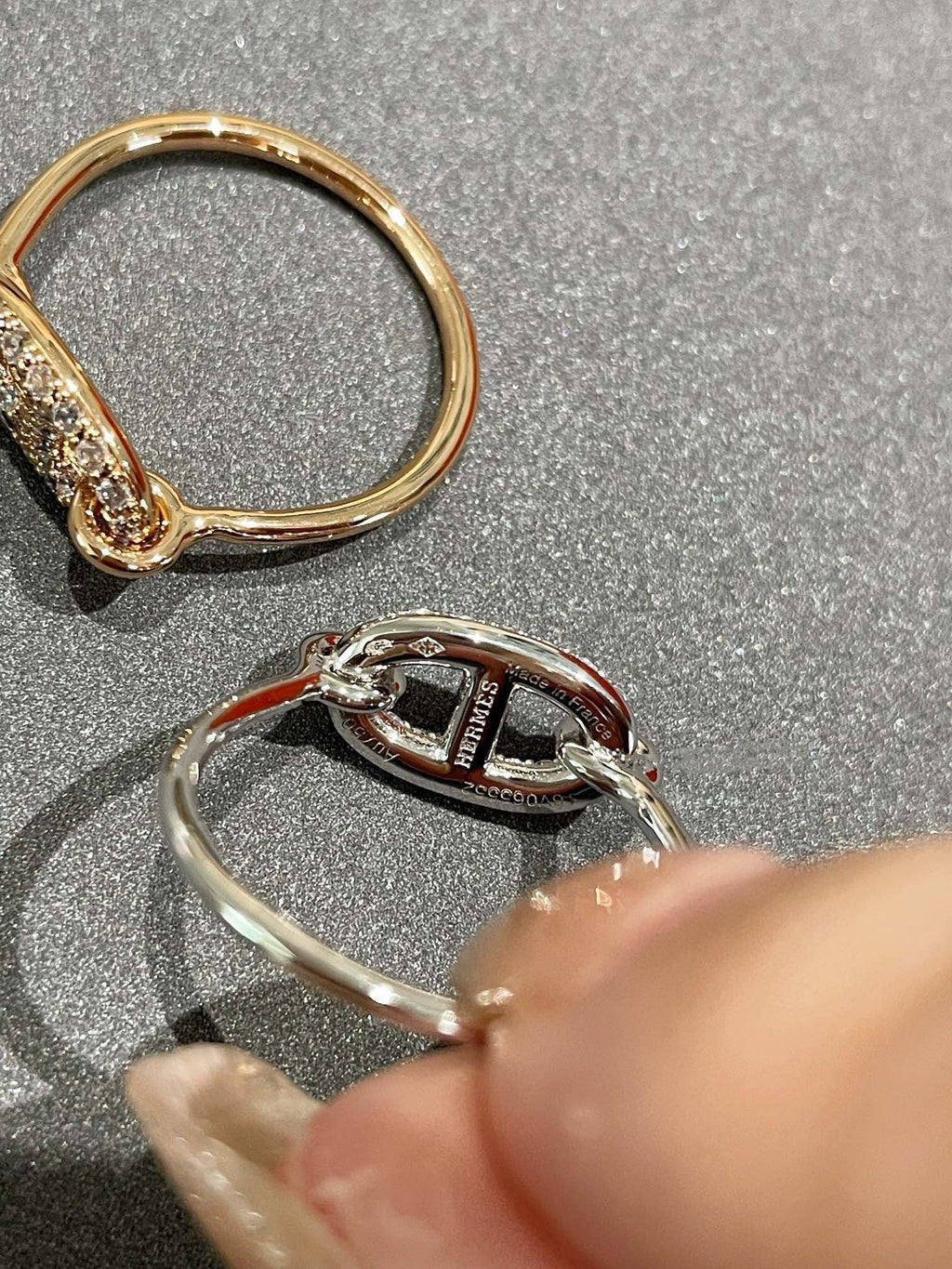 [Cyra]  RONDE SMALL DIAMOND RING