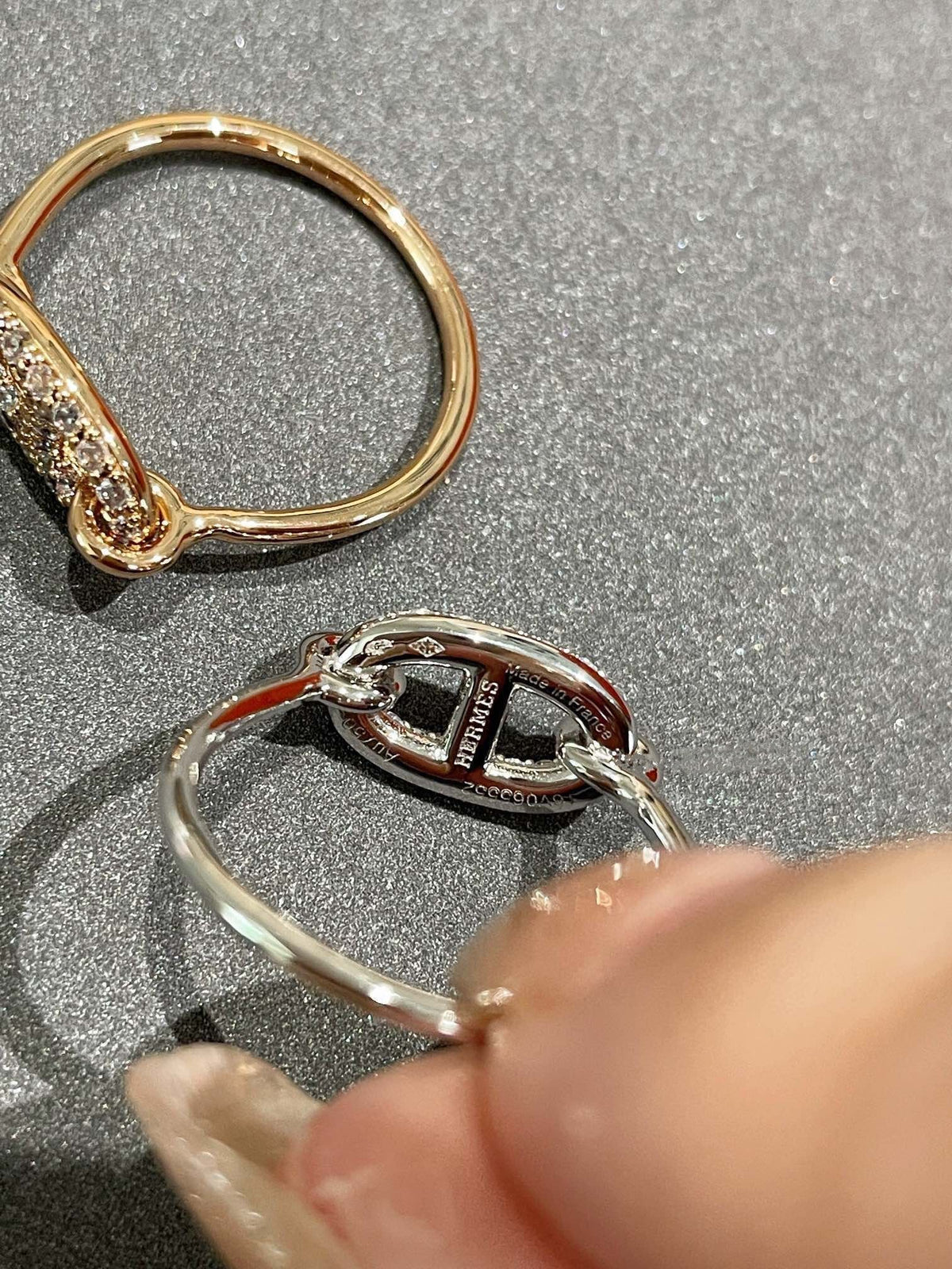 [Cyra]  RONDE SMALL DIAMOND RING