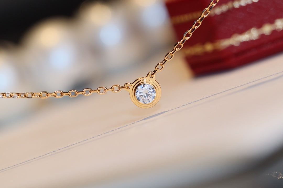 [Cyra]  DAMOUR DIAMOND NECKLACE