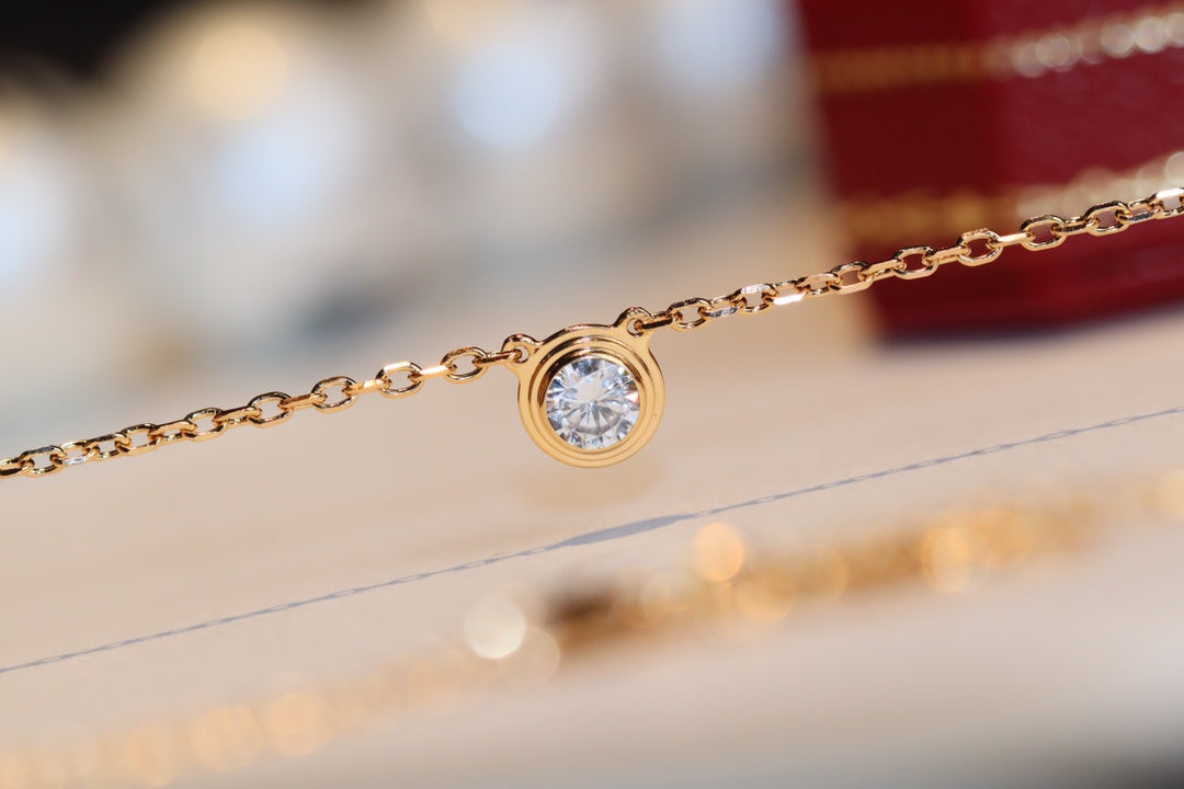 [Cyra]  DAMOUR DIAMOND NECKLACE
