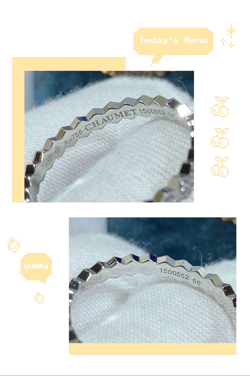 {
  "Cyra": "BEE LOVE KLEINER RING"
}