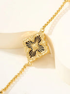 [Cyra] B.C.L ENAMELED One-Flower Bracelet£¨Various Colors)
