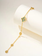 [Cyra] B.C.L ENAMELED One-Flower Bracelet£¨Various Colors)