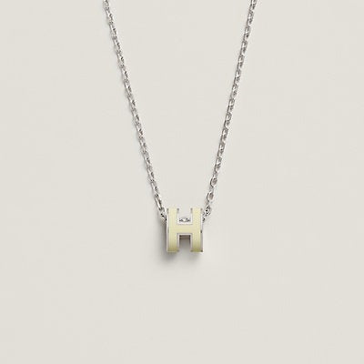 [Cyra]  HM CLIC YELLOW ENAMEL GOLD NECKLACE