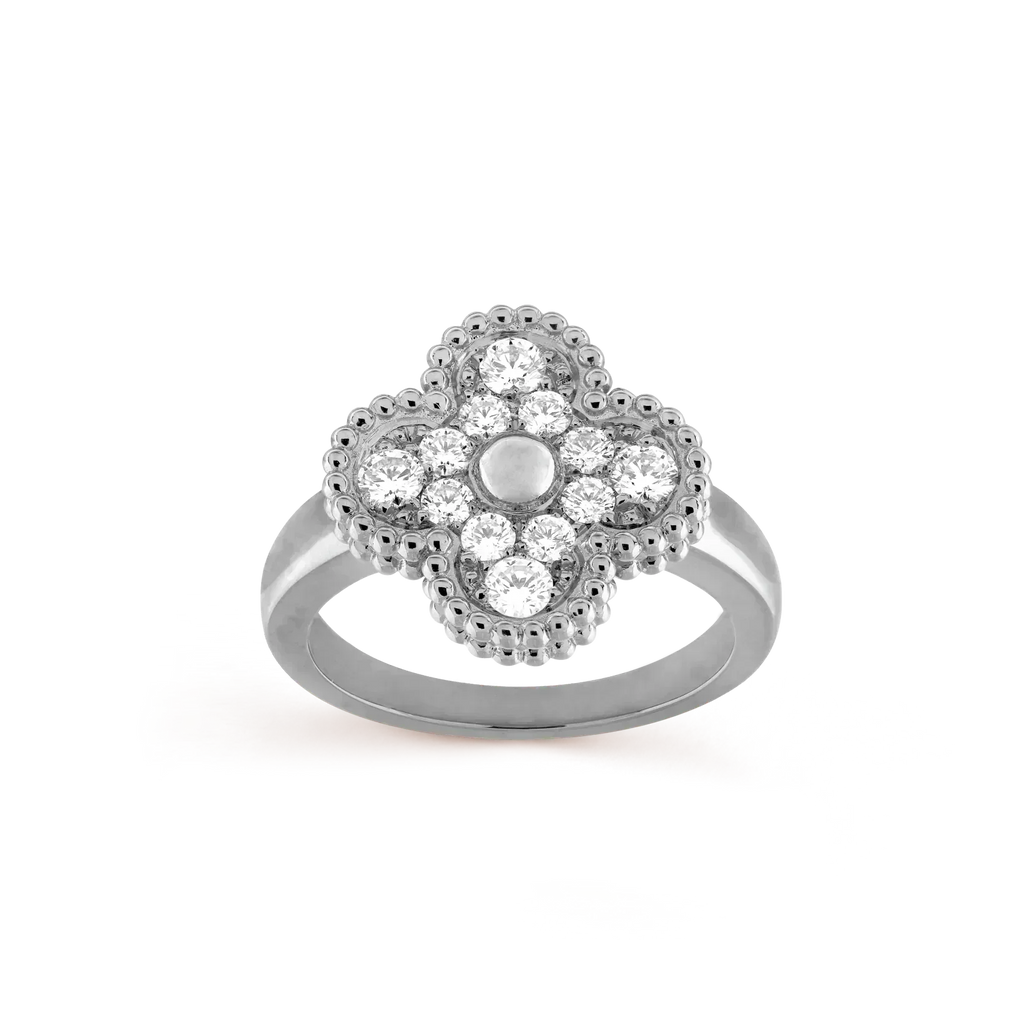[Cyra]  CLOVER DIAMOND RING