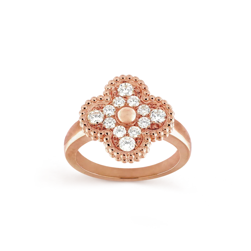 [Cyra]  CLOVER DIAMOND RING