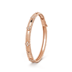 [Cyra]  CLOVER BRACELET 4MM DIAMONDS