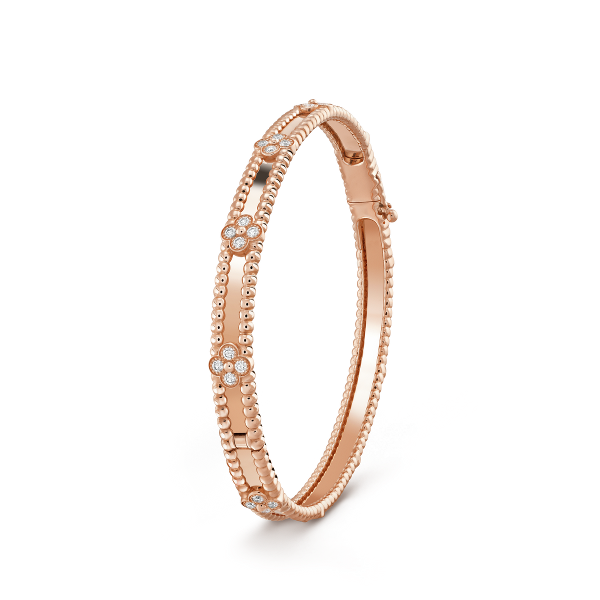 [Cyra] KLEEBATT-ARMBAND 4MM DIAMANTEN
