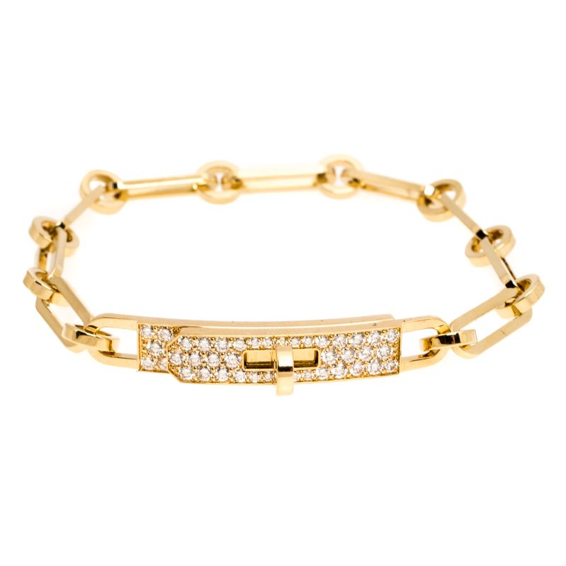 [Cyra]  KETTENARMBAND KLEINES MODELL DIAMANT