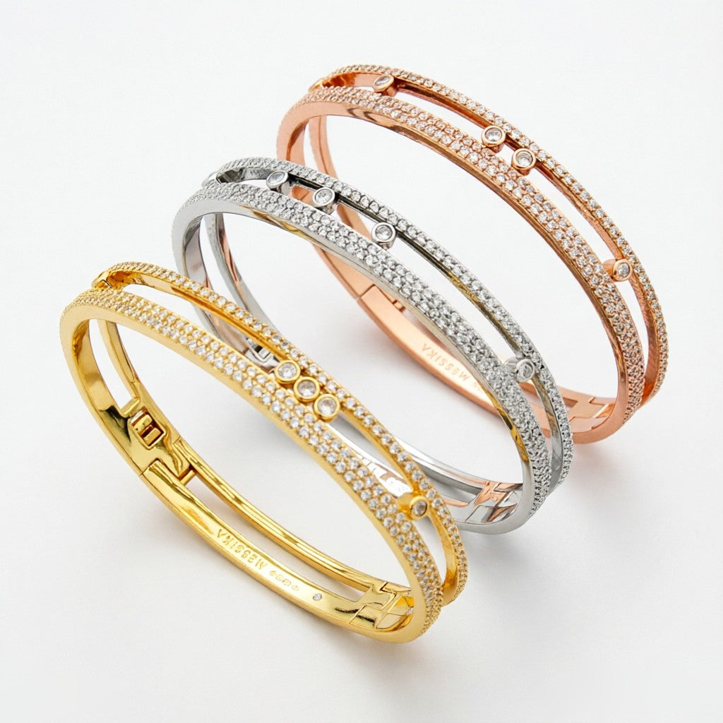 [Cyra] Move Romane pavé bangle