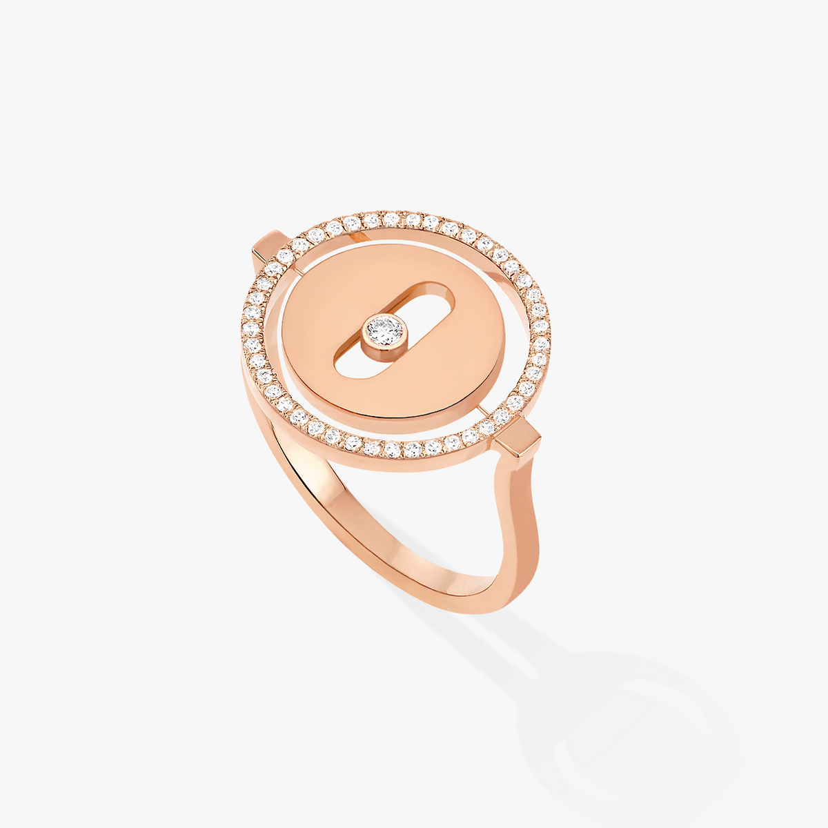[Cyra]   MOVE PINK GOLD DIAMOND RING