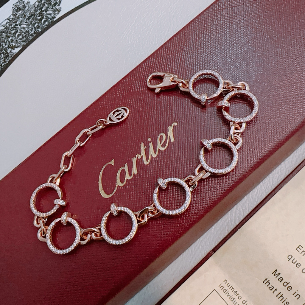[Cyra]  LOVE&JUSTE BRACELET DIAMONDS