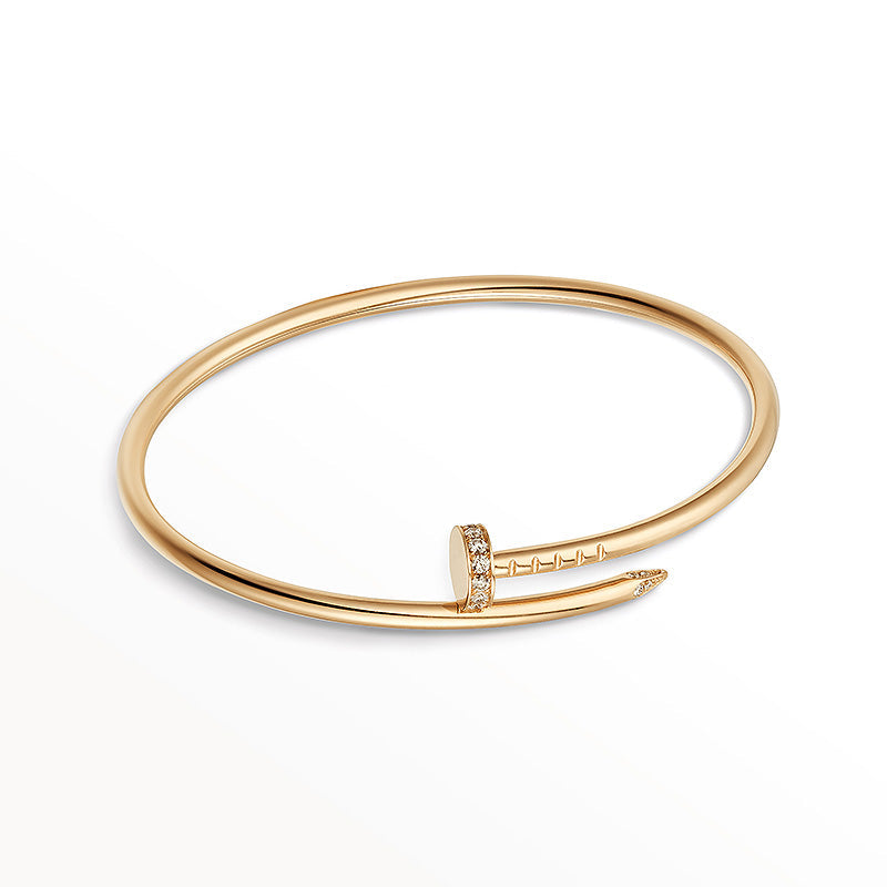 [Cyra]  JUSTE BRACELET 2.5MM DIAMONDS